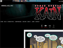 Tablet Screenshot of demonhunterkain.com